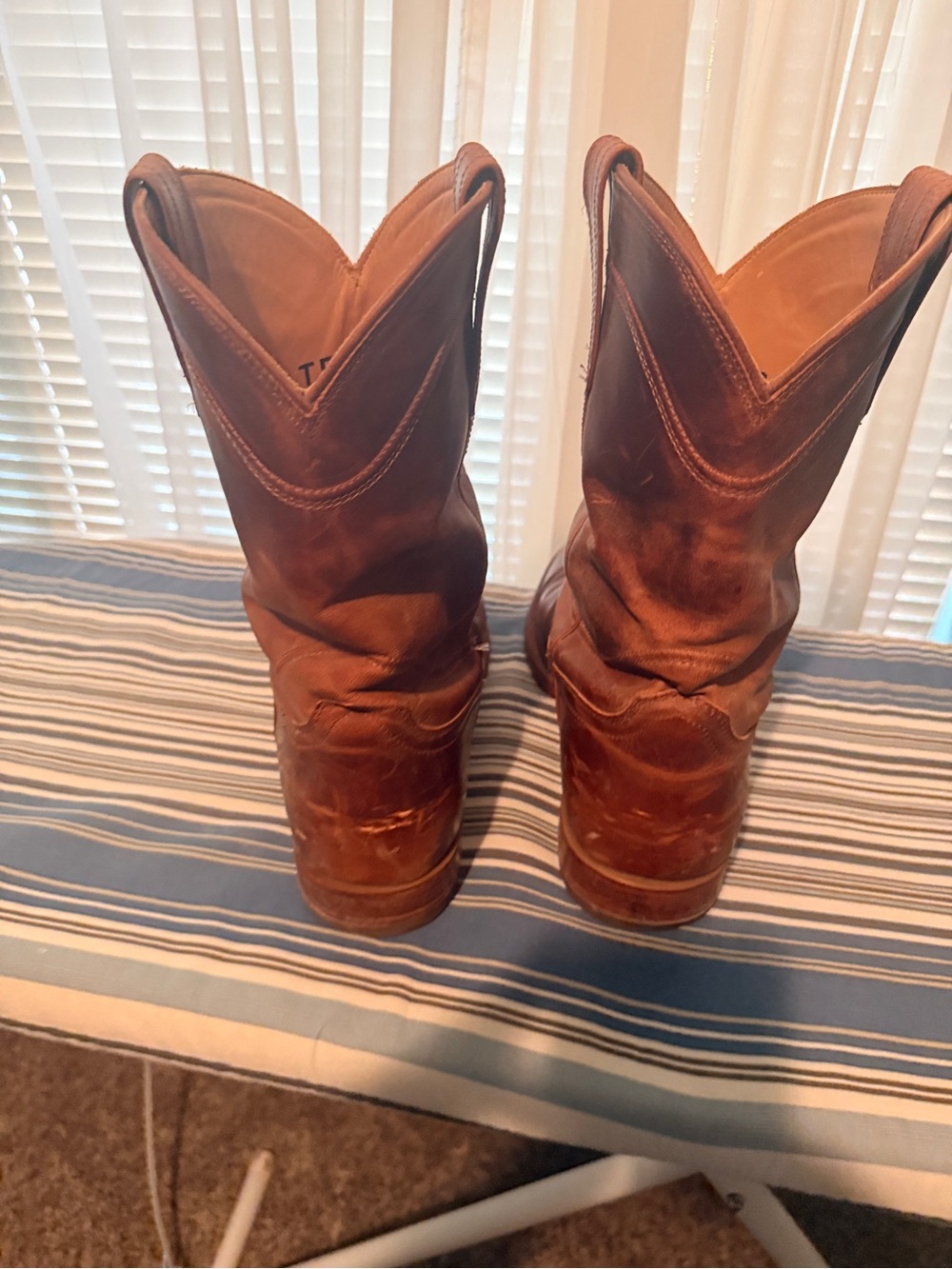 Tecovas The Earl Scotch Goat Roper Boots USED Size 11 - Picture 4 of 7